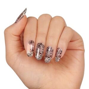 Color Street FLOWER POWER Clear Overlay Nail Strips